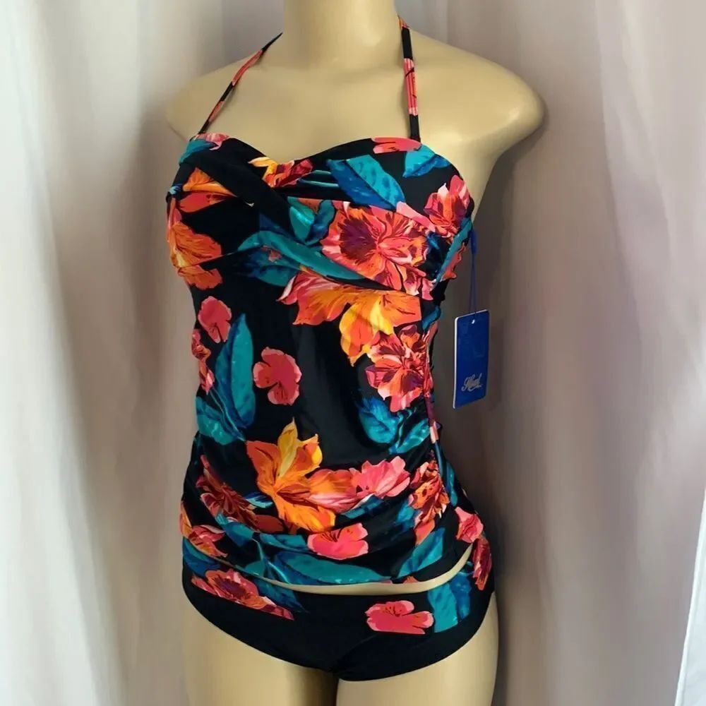 Heat Ladies Swimsuit Tankini Swimwear 2-piece S